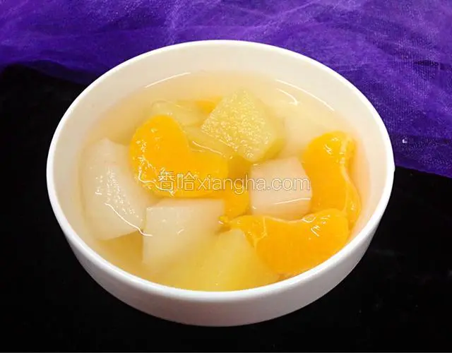 三色水果饮