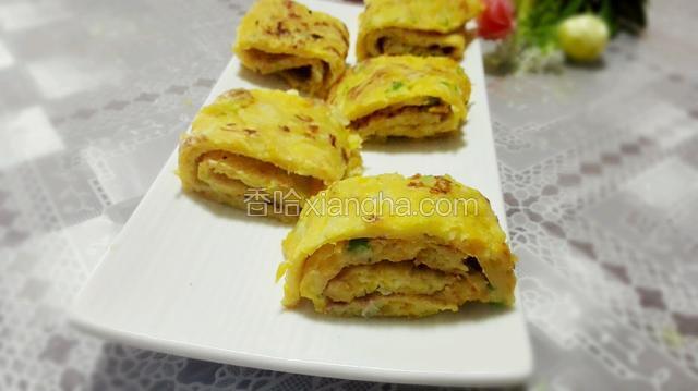 南瓜丝鸡蛋饼