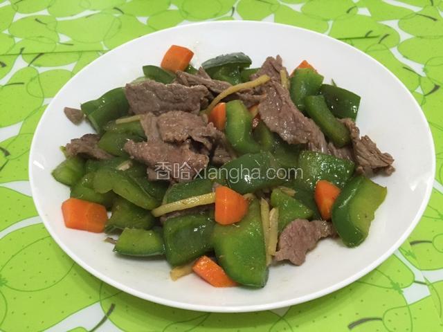 菜椒炒牛肉