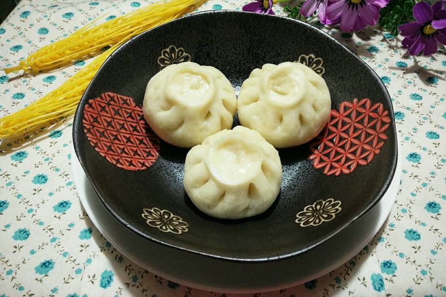 鱼嘴肉包子