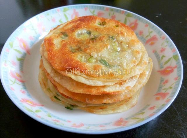 饺子皮葱油饼