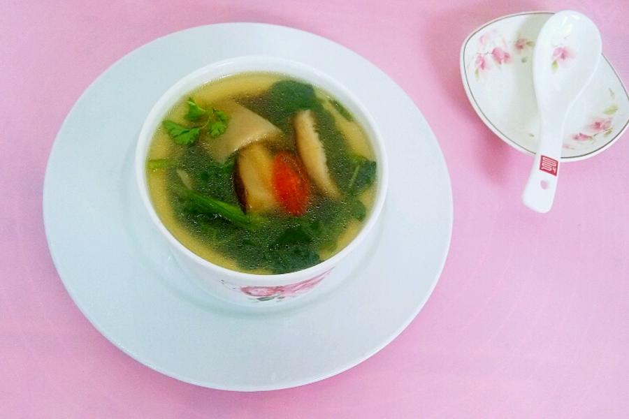 西洋菜香菇汤