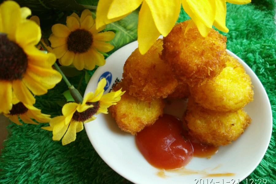 鳕鱼可乐饼