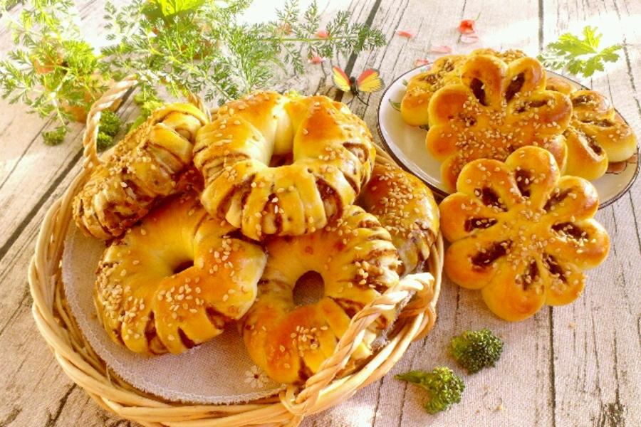 豆沙小面包