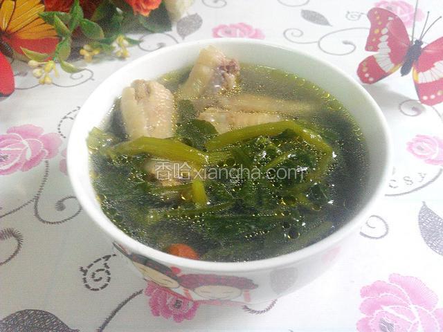 西洋菜鸡爪汤