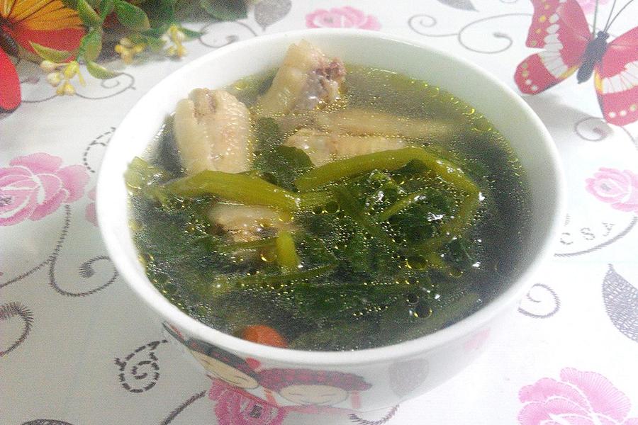 西洋菜鸡爪汤