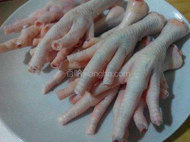 鸡爪去掉鸡脚趾