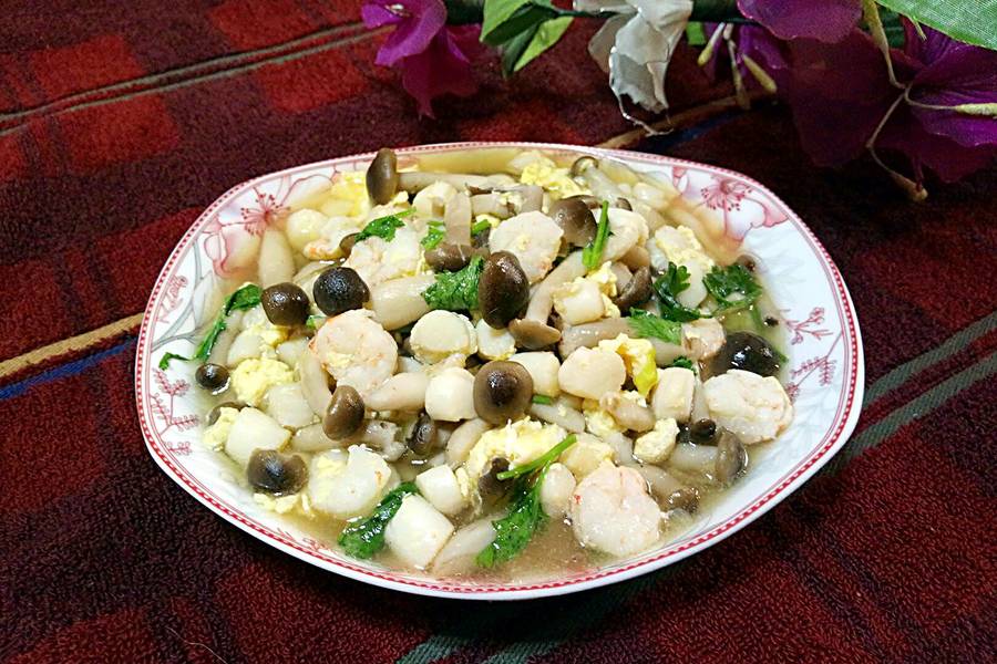 三鲜蟹味菇