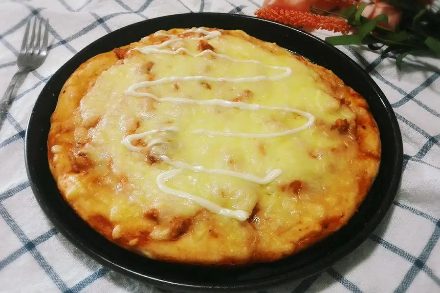 奥尔良鸡肉披萨