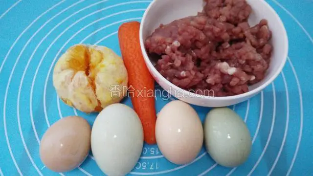 准备食材。