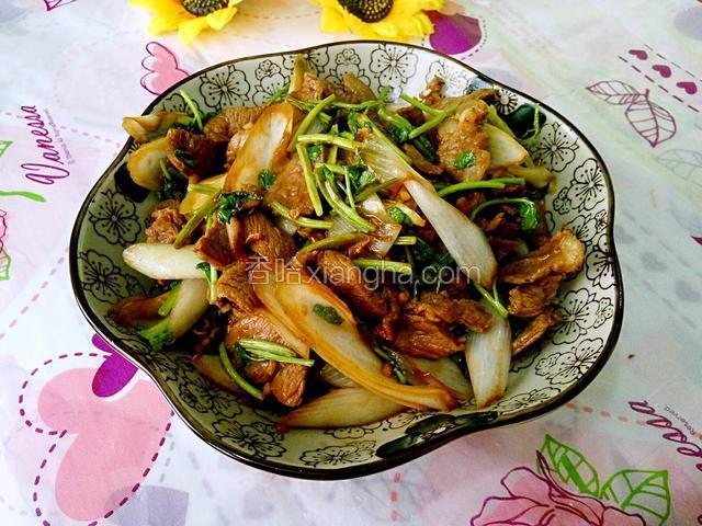 大葱爆羊肉