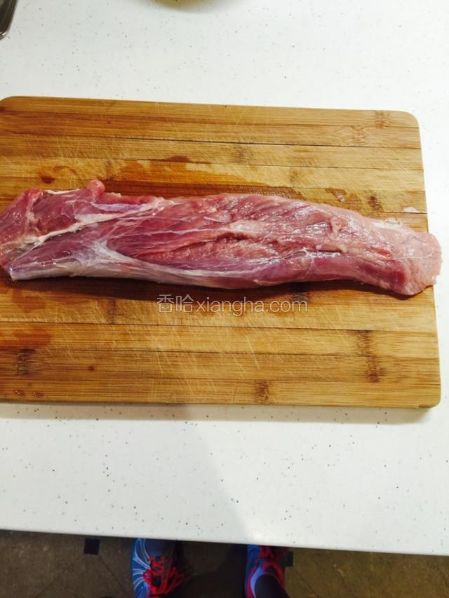 准备里脊肉