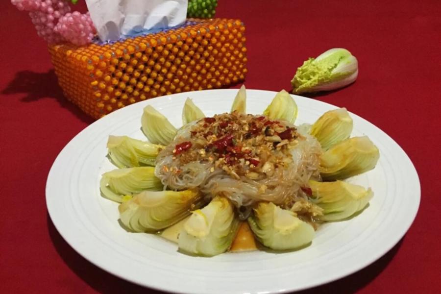 蒜蓉粉丝娃娃菜