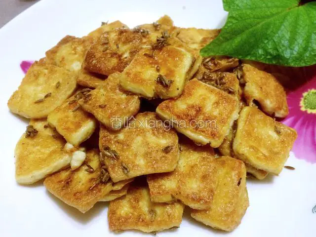 煎豆腐干