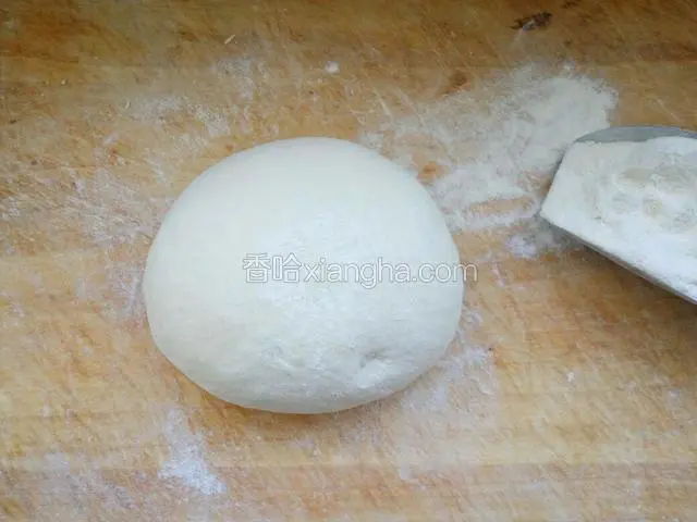 揉成面团