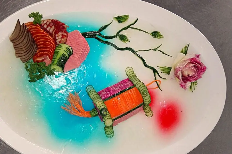 拼盘宫灯