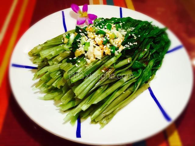 凉拌空心菜
