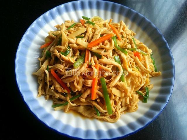 麻油鸡丝
