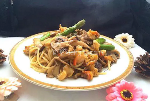 装盘食用