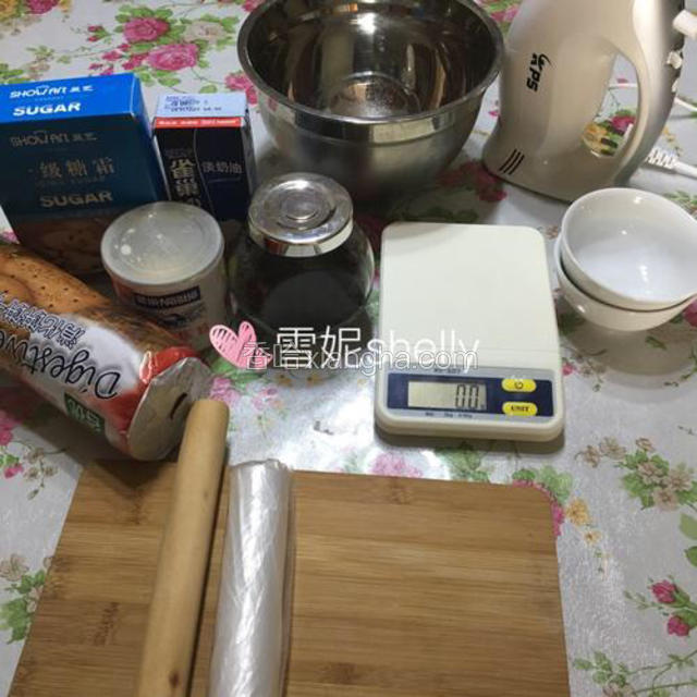 准备好所有材料和工具