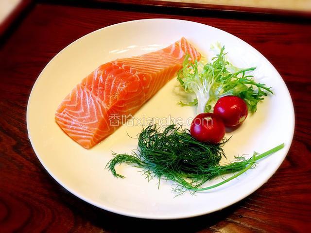 准备食材。