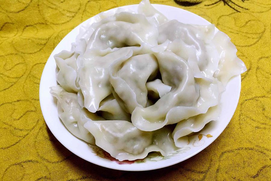 芹菜饺子
