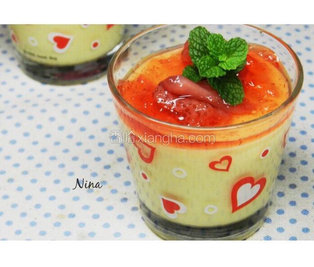 淡奶油鸡蛋布丁