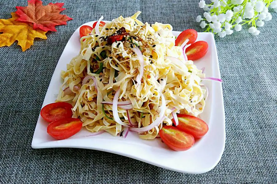 葱香干豆腐