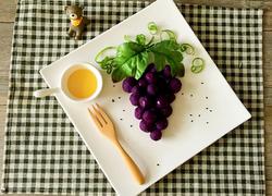 蜂蜜紫薯小葡萄
