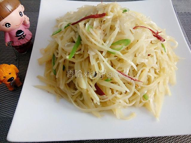 爆炒土豆丝
