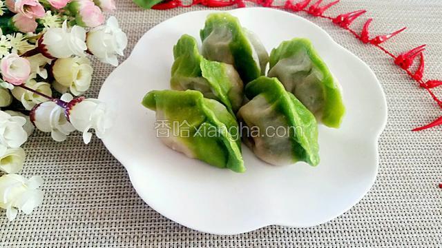 翡翠白菜水饺