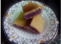 杂粮紫薯夹心饼