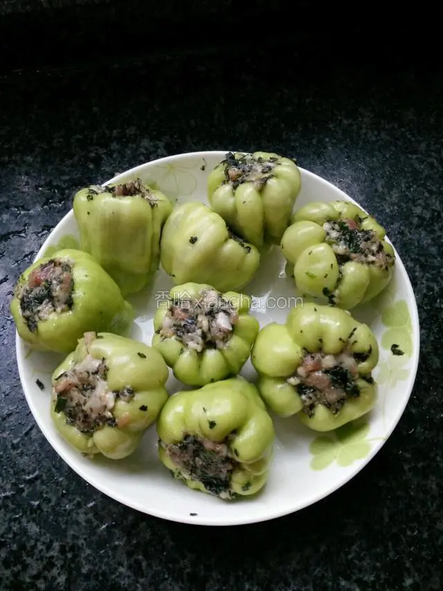 酿好的灯笼椒