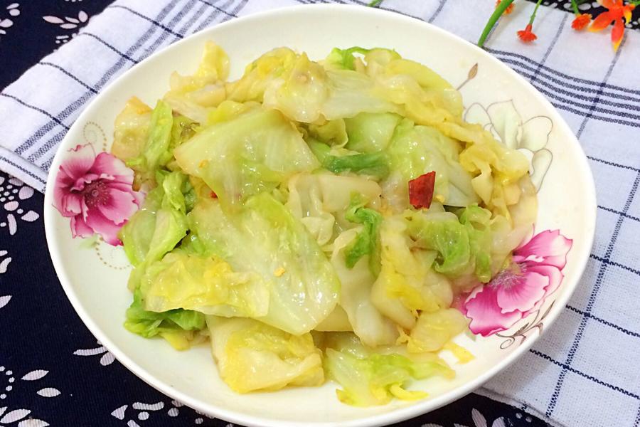 小炒圆白菜