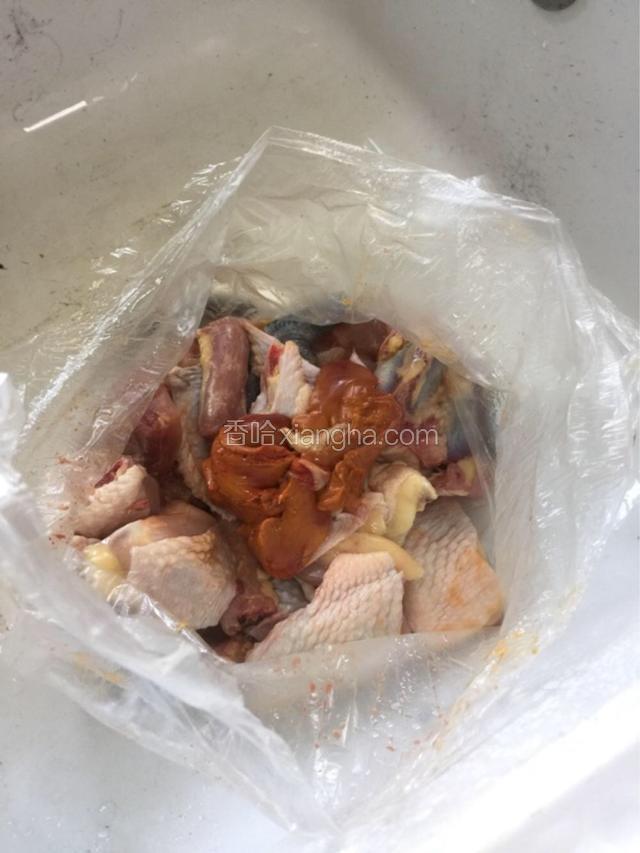 把草鸡洗净