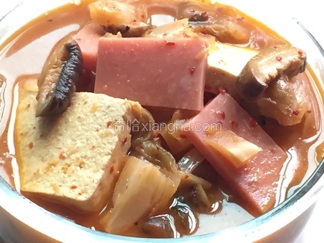 韩式泡菜豆腐汤