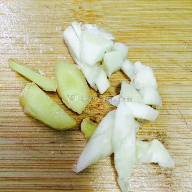 准备一些姜蒜