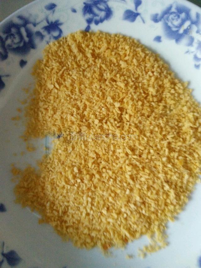 在裹一层面包糠