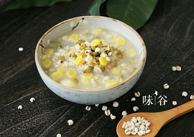 绿豆薏米粥