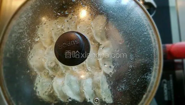 盖上锅盖。大概十分钟就熟了。(中途要随时从外面观看锅内变化，如果水分很快变少,要把火调小 ，以免干锅 )