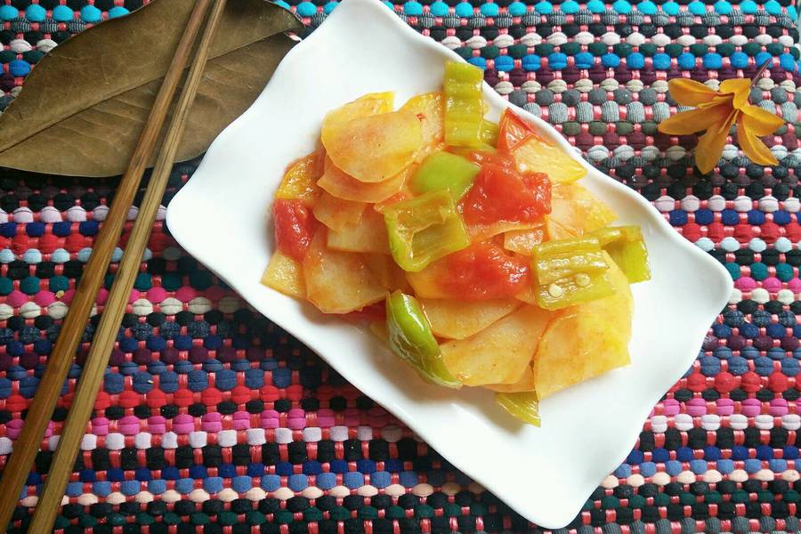 西红柿土豆片