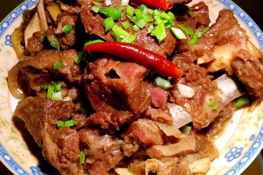 红焖羊肉