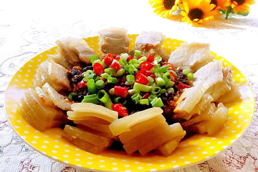 豆豉蒸五花肉