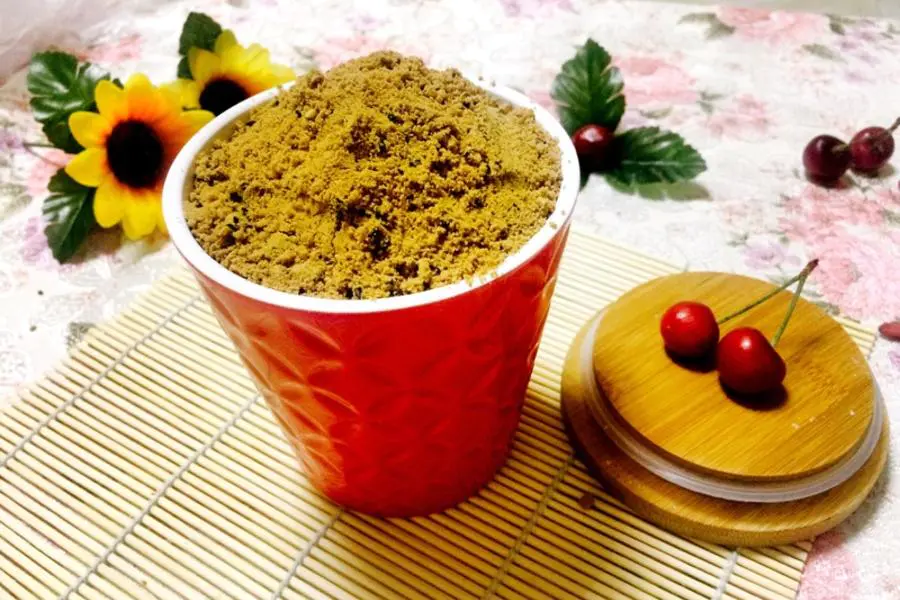 自制油茶面