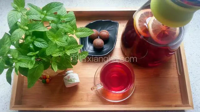 干花果柠檬红茶