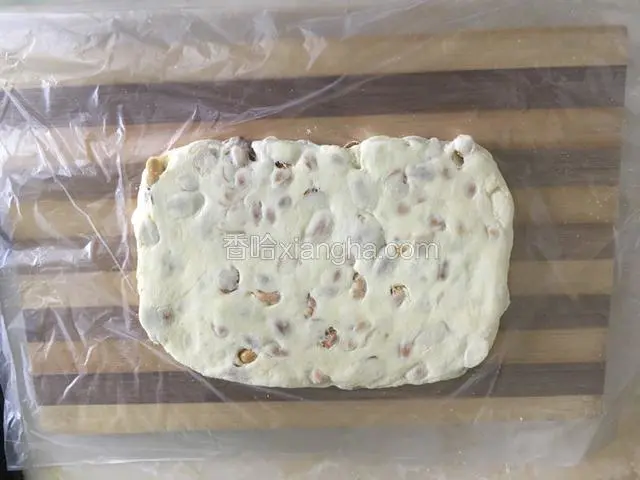 压扁成厚度1厘米左右