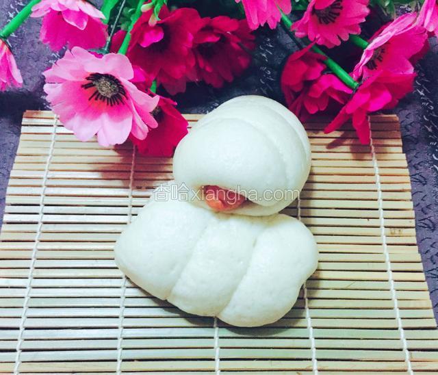 火腿花卷