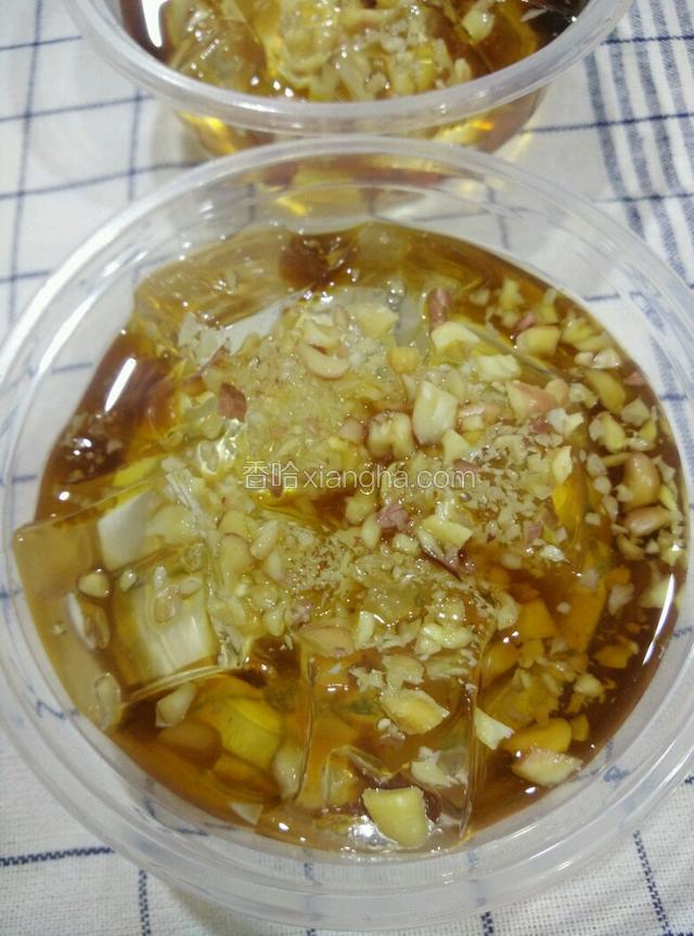 红糖白凉粉