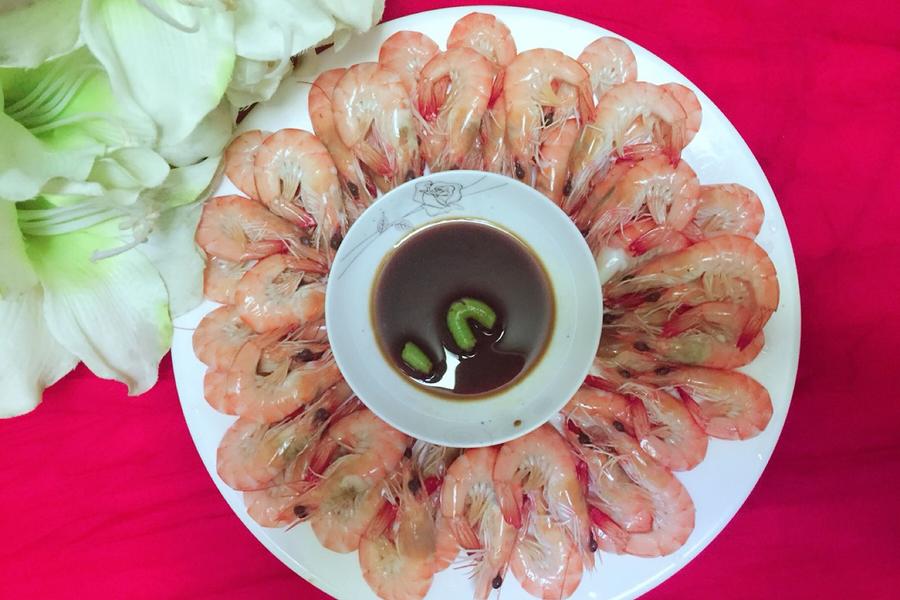 白灼沙虾