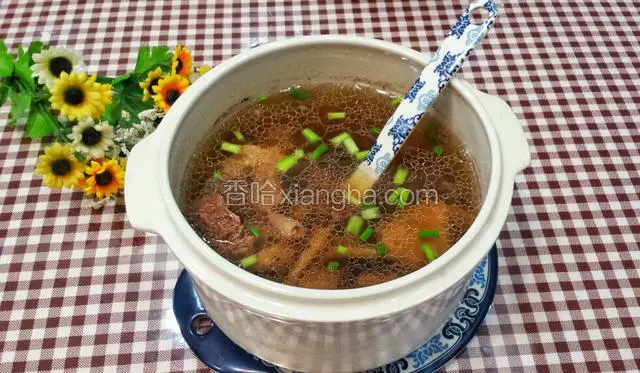 松茸排骨汤